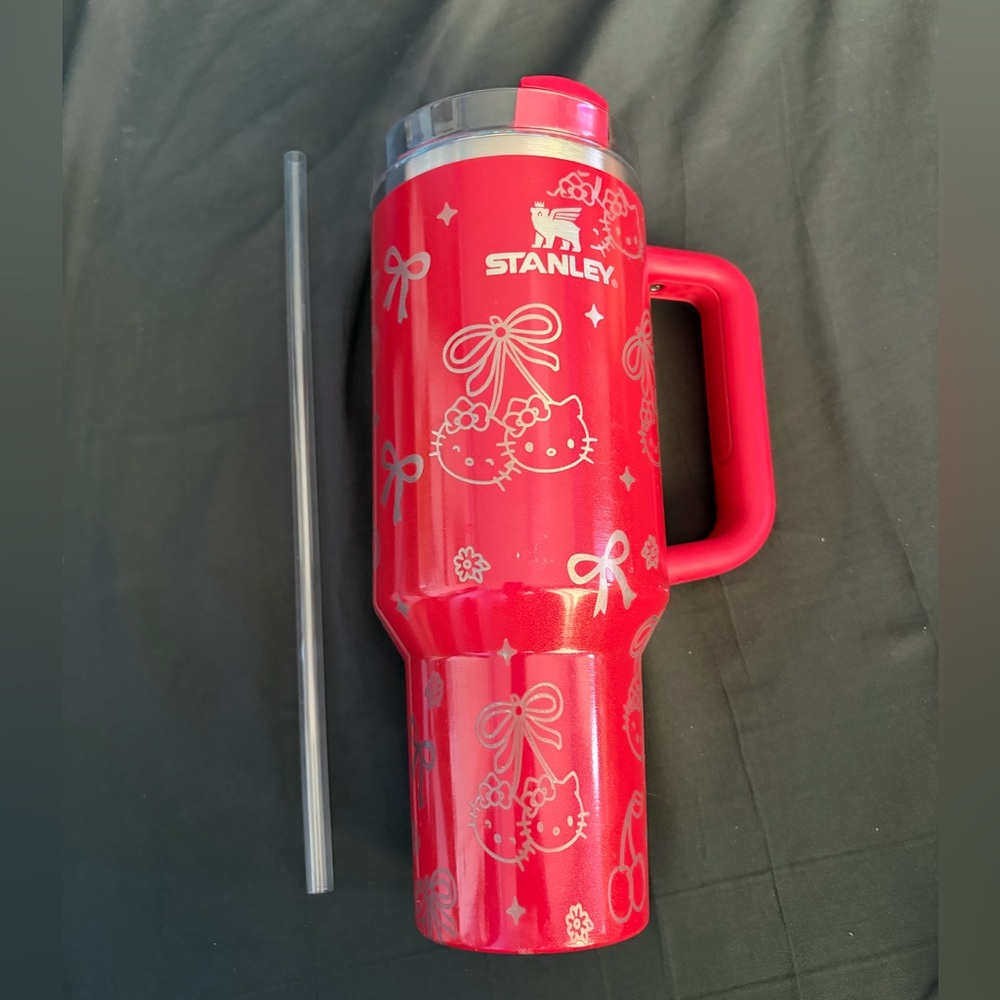 Stanley 40 oz custom Hello Kitty w/ Cherries